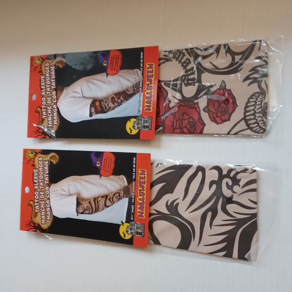 4/$30 New Tattoo Sleeves - Set of 2 Different Ones